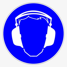 Transparent Science Lab Png - Ear Protection Safety Signs, Png Download, Transparent PNG