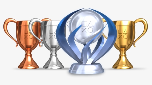 Transparent Ps4 Trophy Png - Playstation Platinum Trophy Png, Png Download, Transparent PNG