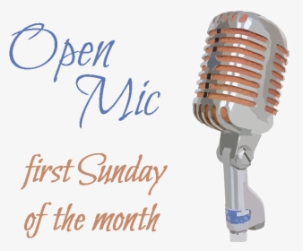 Open Mic Events - Microphone, HD Png Download, Transparent PNG