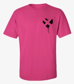 Pink Heart Tee - T-shirt, HD Png Download, Transparent PNG