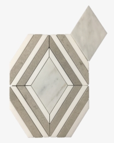 Carrara Jewel With White Thassos And Sand Dollar Polished - Tile, HD Png Download, Transparent PNG