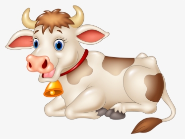 Cows Clipart Mouth - Cartoon Transparent Animals Png, Png Download, Transparent PNG