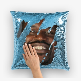Shaquille O Neal Sequin Cushion Cover   Class - Shrek Purple, HD Png Download, Transparent PNG