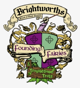 Founding Fairies And Troublesome Trolls - Illustration, HD Png Download, Transparent PNG