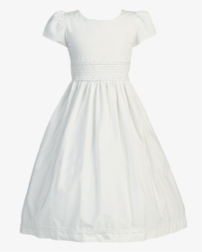 Cotton White Dresses For Girls, HD Png Download, Transparent PNG