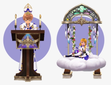 Sl Chairsv2 - Mabinogi Sacred Light Swing Chair, HD Png Download, Transparent PNG