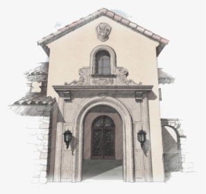Spanish Colonial Revival Architecture Characteristics, HD Png Download, Transparent PNG