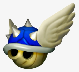 Mario Kart Racing Wiki - Mario Kart Double Dash Blue Shell, HD Png Download, Transparent PNG