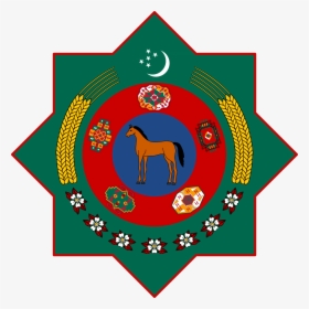 Turkmenistan Coat Of Arms, HD Png Download, Transparent PNG