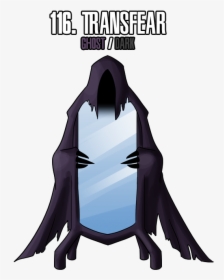 Clipart Royalty Free Library Dementor Drawing Creepy - Ghost Fakemon, HD Png Download, Transparent PNG