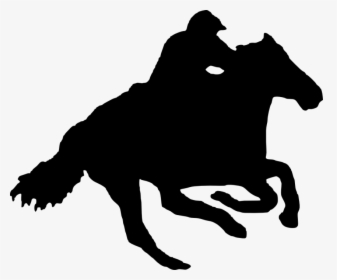 Free Png Horse Riding Silhouette Png - Race Silhouette Transparent Horse, Png Download, Transparent PNG