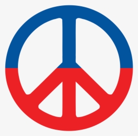 Russia Flag Pictures - Red Peace Sign Transparent, HD Png Download, Transparent PNG
