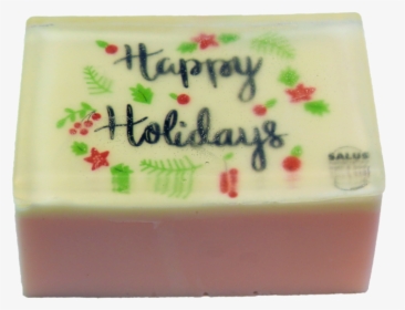 Happy Holidays Photo Soap - Cake, HD Png Download, Transparent PNG
