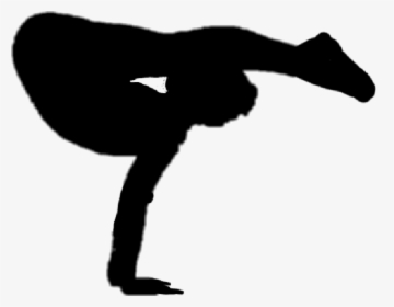 Aerobic Gymnastics - Silhouette, HD Png Download, Transparent PNG