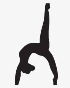 Gymnastics Silhouettes Transparent - Abc Gymnastics Challenge List Easy, HD Png Download, Transparent PNG