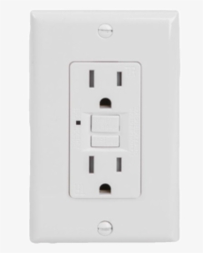Gfci 20 Amp White Self Testing Tamper Resistant - Power Plugs And Sockets, HD Png Download, Transparent PNG