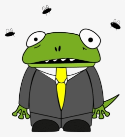 Business Frog - Cartoon, HD Png Download, Transparent PNG