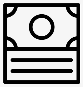 Money Note Stack Money Note Stack Money Note Stack - Icon, HD Png Download, Transparent PNG