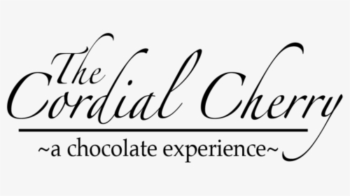 The Cordial Cherry - Calligraphy, HD Png Download, Transparent PNG