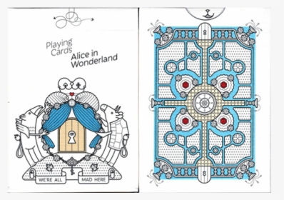 Alice In Wonderland Playing Cards - Alice In Wonderland Playing Cards Uspcc, HD Png Download, Transparent PNG