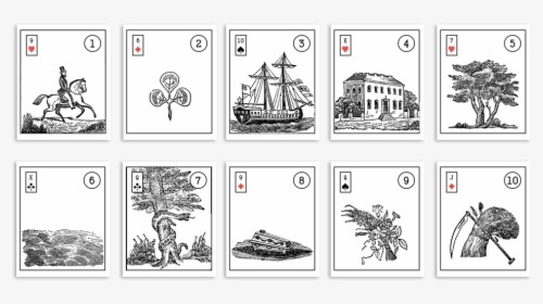 Free Printable Lenormand Cards, HD Png Download, Transparent PNG