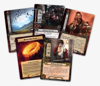 The Road Of Darkness Card Fan - Lord Of The Rings The Road Darkens, HD Png Download, Transparent PNG