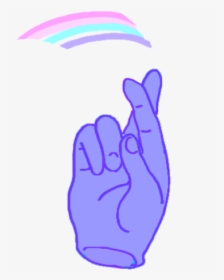 #violet #purple #fingers #aesthetic #peace #freetoedit - Scuba Diving, HD Png Download, Transparent PNG