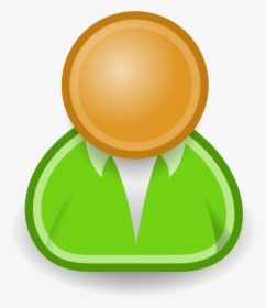 Green Person Icon Transparent Png Green Person Icon - Person Icon Clipart Png, Png Download, Transparent PNG