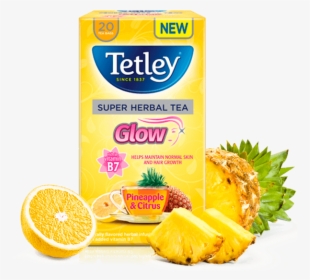 Pineapple Citrus - Tetley Metabolism Tea, HD Png Download, Transparent PNG