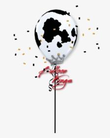 11in Cow Printed - Cow Print Balloon Png, Transparent Png, Transparent PNG