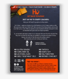 Hu Crackers Ingredients, HD Png Download, Transparent PNG