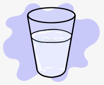 Drink Water Good Foe Health - Vaso Para Colorear, HD Png Download, Transparent PNG