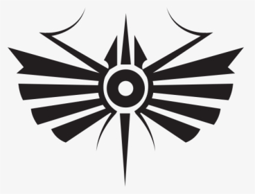 Tribal Symbol Silhouette - Vector Graphics, HD Png Download, Transparent PNG