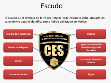 Escudo De La Policia Estatal Del Estado De Mexico - Emblem, HD Png Download, Transparent PNG