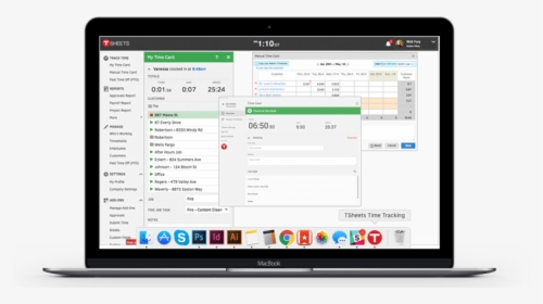 Tsheets Dashboard - Bmc Helix, HD Png Download, Transparent PNG