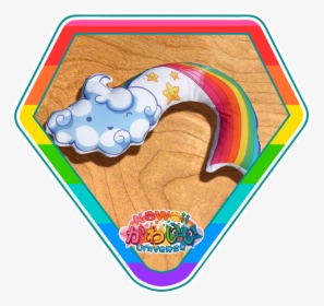 Kawaii Universe Cute Rainbow And Cloud Pillow Pic 01, HD Png Download, Transparent PNG