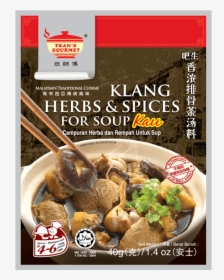 Teans Gourmet Bakuteh Kau - Tean's Gourmet Klang Herbs & Spices For Soup, HD Png Download, Transparent PNG
