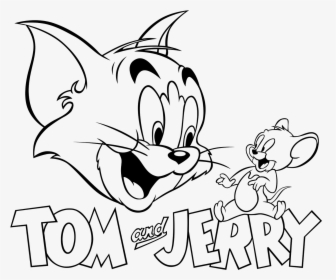 Dibujos Para Imprimir Tom - Tom And Jerry Clipart Black And White, HD Png Download, Transparent PNG