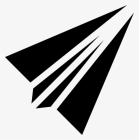 Paper Aeroplane - Logo Pesawat Kertas Png, Transparent Png, Transparent PNG