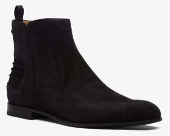 Suede Booties Black - Chelsea Boot, HD Png Download, Transparent PNG