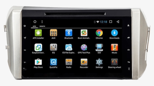 Toyota Innova 9inch Multi Touch Ips Screen Android - Car Dvd Player With Mobile Phone Connection, HD Png Download, Transparent PNG