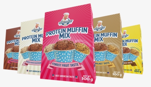 Frankys Bakery Protein Muffin Mix Forest Fruit (800x800), - Food, HD Png Download, Transparent PNG