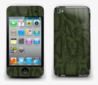 Green Snake Skin Ipod Touch 4th Gen - Ipod Touch 4th, HD Png Download, Transparent PNG