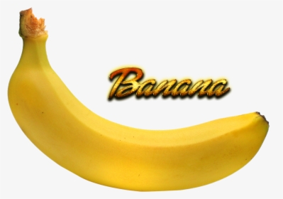 Banana Png Pic - Saba Banana, Transparent Png, Transparent PNG