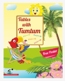 Table With Tumtum Table Book For Kids - Cartoon, HD Png Download, Transparent PNG