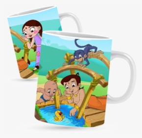 Chotta Bheem Mug - Cartoon, HD Png Download, Transparent PNG