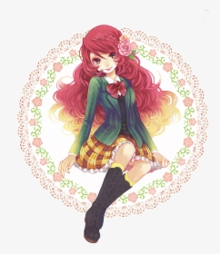 Sweet Girl Anime Characters, HD Png Download , Transparent Png Image -  PNGitem