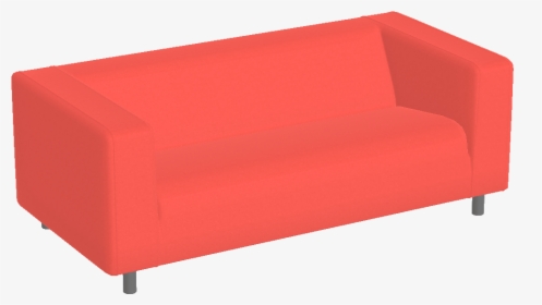Preview Of Klippan Sofa Red - Studio Couch, HD Png Download, Transparent PNG