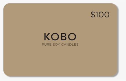 Kobo Digitalgiftcard $100, HD Png Download, Transparent PNG