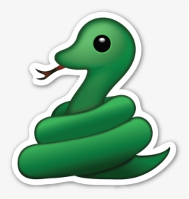 Snake Emoji Ios, HD Png Download, Transparent PNG